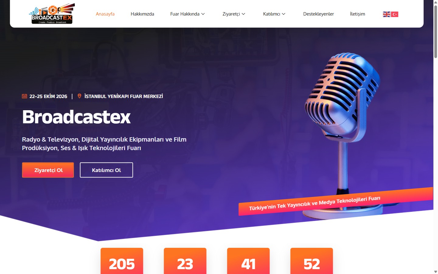 Broadcastex - Yayıncılık ve Medya Teknolojileri Fuarı